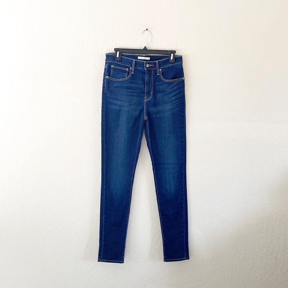 🌿Final Sale 
Levi 721 Denim Blue‎ High Rise Skinny Jeans